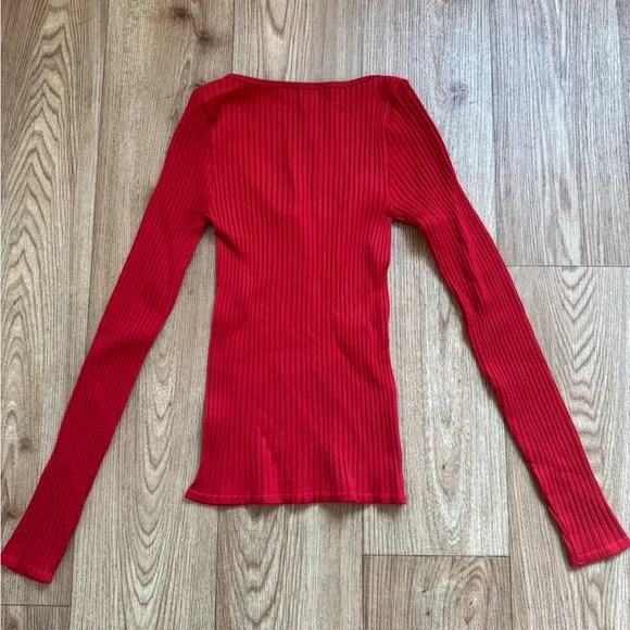 Zara Seamless Lace Bow Long Sleeve - Picture 2 of 3